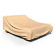 Picture of Outdoor Double Chaise Lounge Cover - Select Tan
