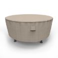 Picture of Round Table Covers 60 in Diameter - Signature Tan Tweed
