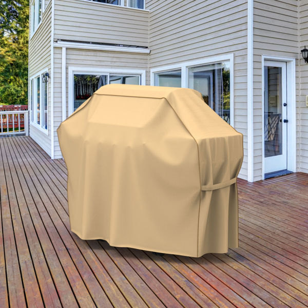 Picture of 55 in Wide Grill Covers - StormBlock™ Signature Tan