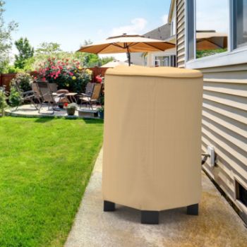 Picture of Round Air Conditioner Covers - StormBlock™ Signature Tan