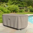 Picture of Oval Table Covers 60 in Long - Signature Tan Tweed