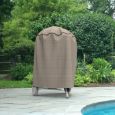 Picture of Round Smoker Grill Covers - Signature Tan Tweed