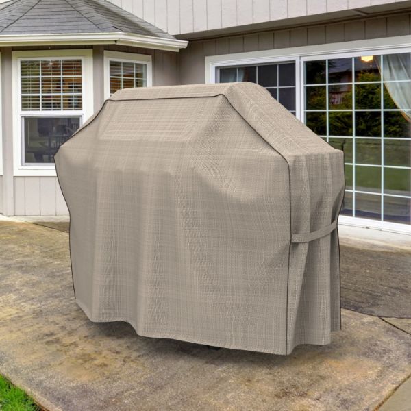 Picture of 70 in Wide Grill Covers - Signature Tan Tweed