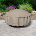 Picture of 36 in Diameter Fire Pit Covers - Tan Tweed