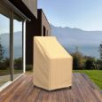 Picture of Stack of Chairs Covers / Barstool Covers 49 in High - Signature Tan