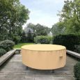 Picture of Round Table Covers 72 in Diameter - Signature Tan