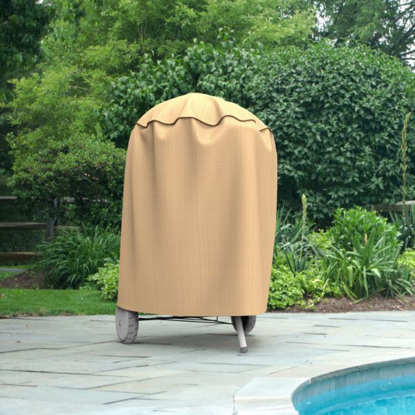 Picture of Round Smoker Grill Covers - Signature Tan