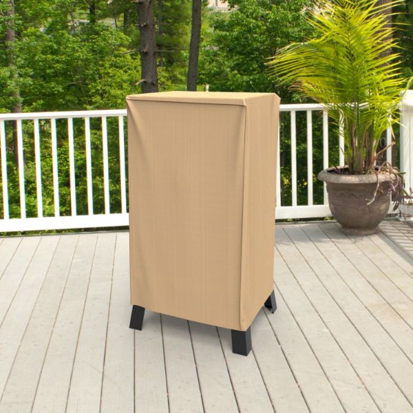Picture of Square Smoker Grill Covers - Signature Tan