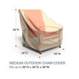 Picture of Medium Outdoor Chair Cover - Select Tan
