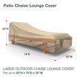 Picture of Large Outdoor Chaise Lounge Cover - Classic