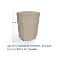 Picture of Square Air Conditioner Covers - Tan Tweed