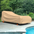 Picture of Medium Outdoor Chaise Lounge Cover - Select Tan