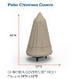 Picture of Chiminea Covers - Signature Tan Tweed