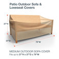 Picture of Medium Outdoor Sofa Cover - Classic