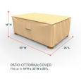 Picture of Outdoor Ottoman Cover - Select Tan