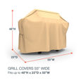 Picture of 55 in Wide Grill Covers - StormBlock™ Signature Tan